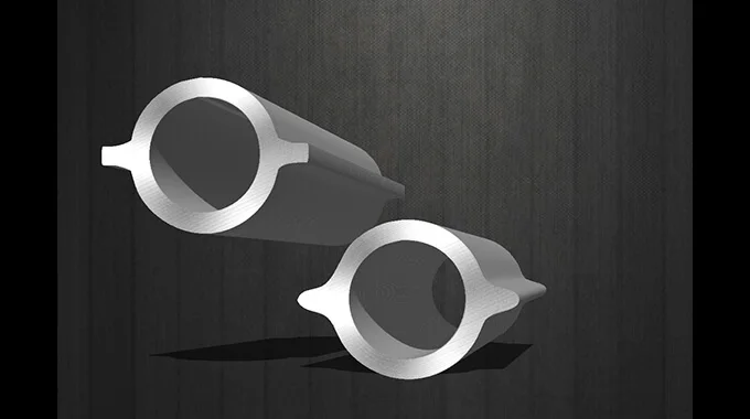 Szárnymintás keresztmetszetű hidegen húzott, varratmentes profilcső product image