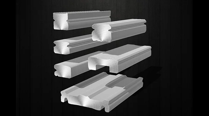 Vonalas lineáris vezetőcsúszkákhoz egyedi profilhuzal product image