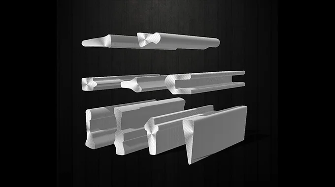 Szűrőhenger tartószerkezete háromszög keresztmetszetű, egyedi profilhuzallal készül product image